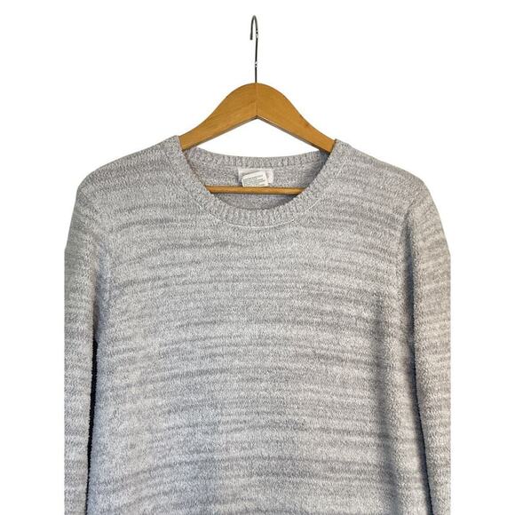 Softies Women's Marshmallow Crew Neck Lounger with Pockets Size S/M Heather Gray - Picture 4 of 10